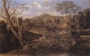 Nicolas Poussin Landscape with Three Men china oil painting artist